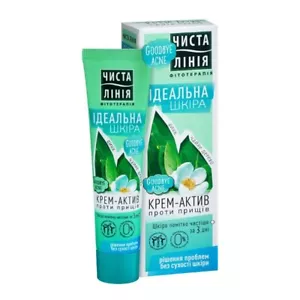 Saubere Linie Reinigung Creme gegen Pickel Akne und Mittesser Anti-Acne 40 ml - Bild 1 von 3