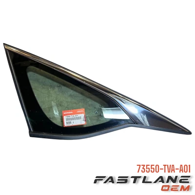 2018-2022 HONDACORDV ЛЕВАЯ ЧЕТВЕРТЬ ЛОБОВОГО СТЕКЛА НОВОЕ ОРИГИНАЛЬНОЕ СТЕКЛО 73550-TVA-A01 - Изображение 1 из 4