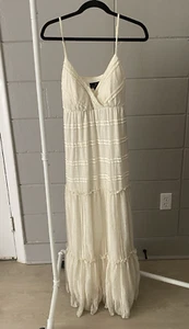Y2K Ronnie Nicole Maxi Babydoll Dress Cottagecore Fairy Boho Festival Beachy 10 - Picture 1 of 12