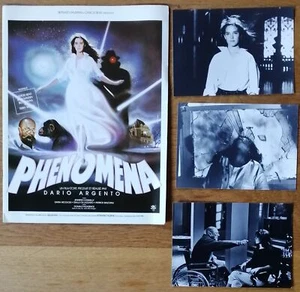 PHENOMENA dario argento dossier de presse photos '84 horror - Picture 1 of 2