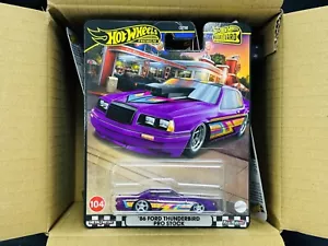2024 Hot Wheels Mix W Premium Boulevard Armaturenbrett W # '86 Ford Thunderbird Pro Lagerbestand - Bild 1 von 2