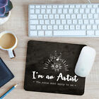 Funny Artist Mouse Mat Pad Rules Don't Apply to Me Gift 24cm x 19cm