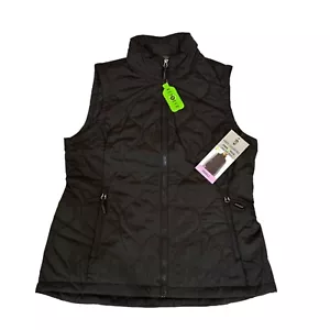 NWT Free Country Womens Size S Black FreeCycle Lightweight Warmth Quilted Vest - Picture 1 of 6