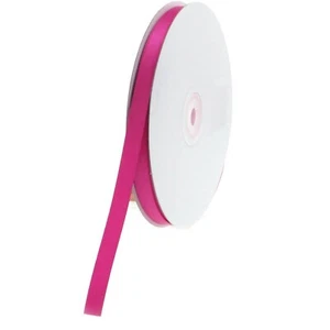 3/8in. Wide Fuchsia Double Faced Satin Ribbon - 100 Yards (SR011134) - Picture 1 of 1