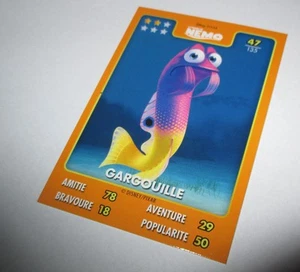 carte collector Disney Pixar (Auchan) Gargouille - le monde de némo n°47/135 - Picture 1 of 1