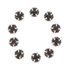  10 Sets Cross Ghost Rivets Punk Spikes DIY Garments Accessories Clothing