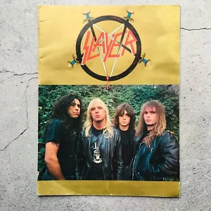 Def Jam Recordings SLAYER Concert Tour Magazine 1987 - Picture 1 of 9
