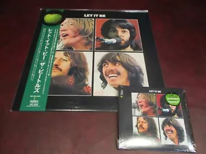 THE BEATLES Let It Be JAPAN VERIFIED OBI TOSHIBA EMI STRIP 2003 RARE LP +2009 CD - Imagen 1 de 1