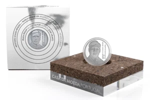 PORTUGAL 5 EUROS 2021 " Aristides de Sousa Mendes " SILVER PP / PROOF - Bild 1 von 6