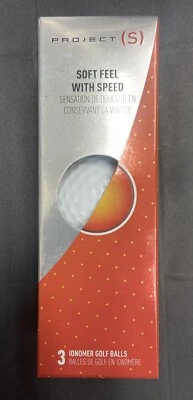 TaylorMade Project S Golf balls NEW Ionomer Soft Feel with Speed Foto 1 de 4
