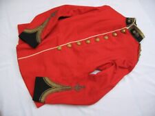 Fine Edwardian British Royal Engineers Officers Red Dress Tunic early1900s.  
