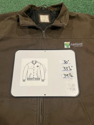 Abrigo forrado vintage Farm Chore Work, para hombre 3xl, usado, ex. Estado. Foto 1 de 4