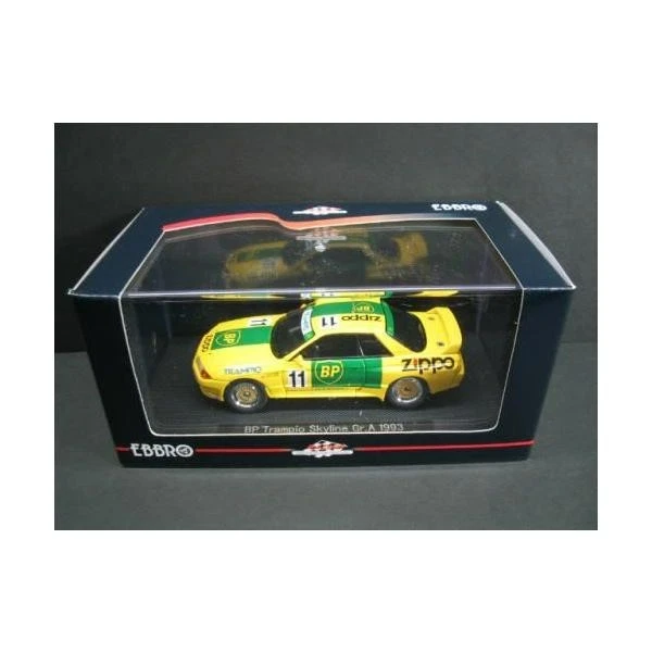EBBRO 44156 1 43 Nissan BP Toranpio Skyline Gr.a 1993 #11 Yellogreen