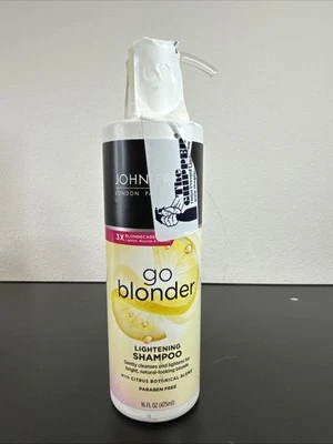 John Frieda GO BLONDER Lightening Shampoo 16oz Conveinent PUMP - Image 1 of 4