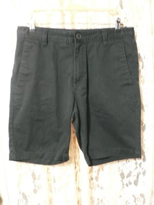 * VOLCOM HERREN 32 (33x8) SCHWARZE CHINO SHORTS - 11" RISE - GEBRAUCHT, IN EINWANDFREIEM ZUSTAND - Bild 1 von 8