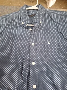 Vtg Men's DIORO Short Sleeve Shirt Size 38 EUC - Picture 1 of 4