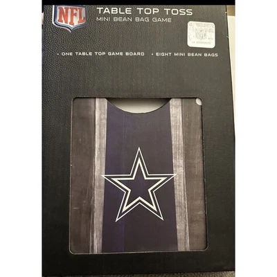 NFL Dallas Cowboy Tabletop Toss Game Board with Eight Mini Bean Bag - Image 1 of 4