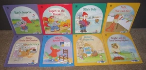 Vintage (1991) AlphaPet Books Children Series - Alphabet Learning Aids -Lot of 8 - Imagen 1 de 1
