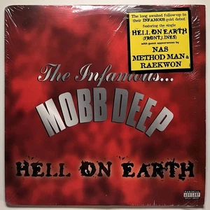 Mobb Deep Hell On Earth 2LP US Vinyl Album VG+ Mint Shrink Label - Picture 1 of 6