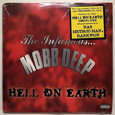 Mobb Deep Hell On Earth 2LP US Vinyl Album VG+ Mint Shrink Label - Image 1 of 4