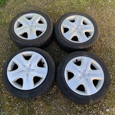 Renault Clio Winterräder Winterreifen 195 55 R16 87H RDKS Radkappen - Bild 1 von 3