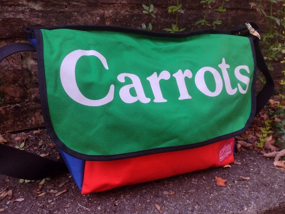 Manhattan Portage x Carrots 超大邮差包 CORDURA® Collab 罕见 — 第 1/4 张图片