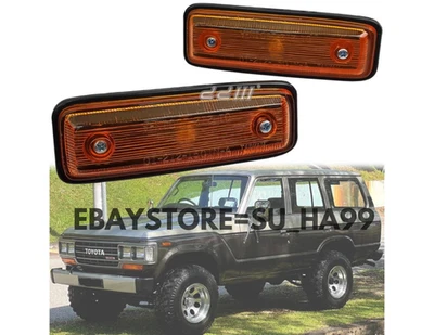 侧标记转向信号灯适用于丰田陆地巡洋舰 BJ60 FJ62 HJ60 HJ61 — 第 1/4 张图片