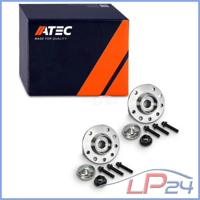 2X MOYEU + ROULEMENT DE ROUE AVANT POUR OPEL ASTRA H - Photo 1/4