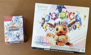 1 ea Pokemon PRISMATIC EVOLUTION ELITE TRAINER ETB, 1 BUNDLE BOX SEALED NEW - Picture 1 of 2