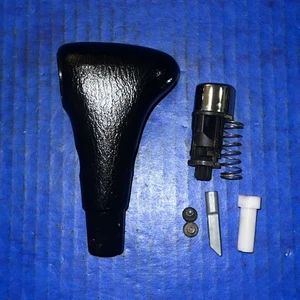 98-02 HONDA ACCORD AUTO AUTOMATIC GEAR SHIFTER SHIFT KNOB HANDLE BLACK Vinyl - Picture 1 of 3