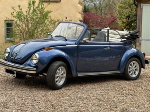 1973 Volkswagen Convertible Super Beetle 1303S (LHD) + set of GT wheels - Picture 1 of 14