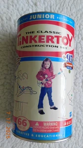 The Classic Tinker Toy Construction - Junior Builder Set 66 pcs. Full set 2009 - Picture 1 of 3