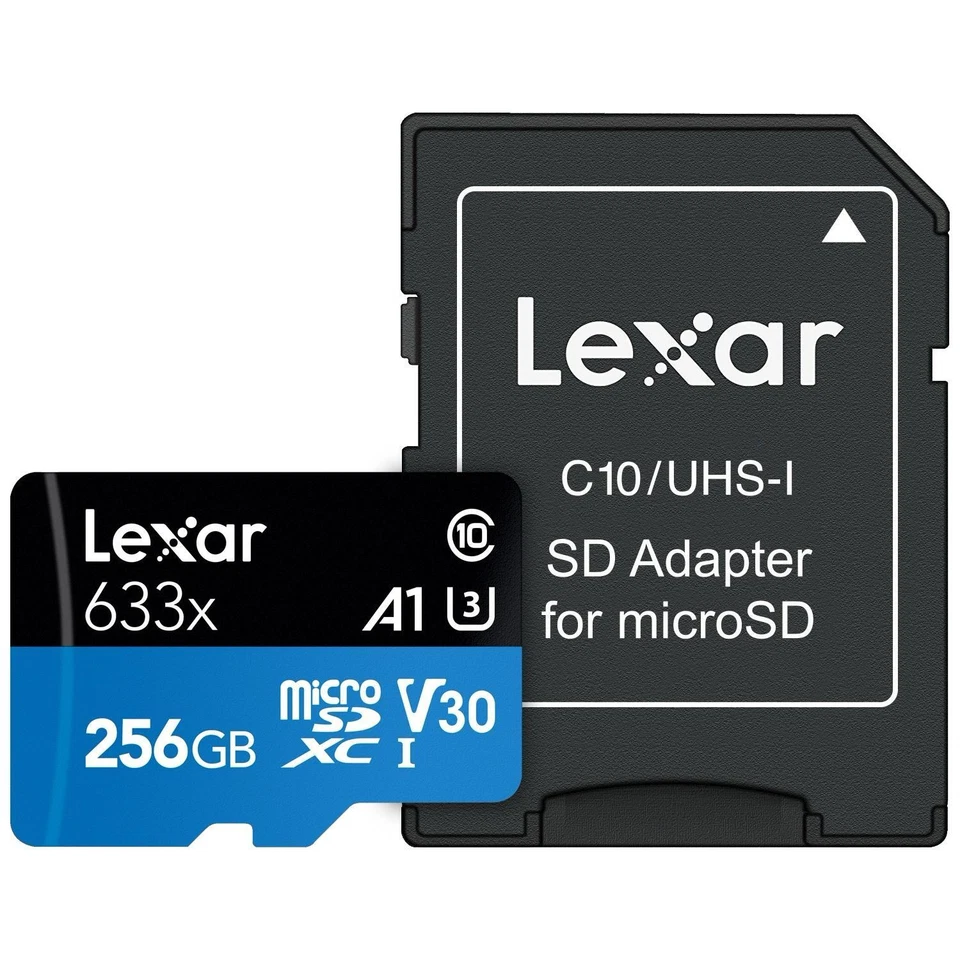 SD Lexar 633X 256GB con adattatore - Immagine 1 di 1