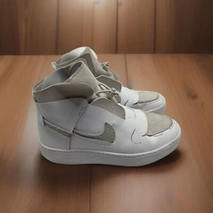 Nike Schuh Damen Größe 9 weiß vandalisiert LX Platinum Tint sportlich High Top BQ3611 - Bild 1 von 11