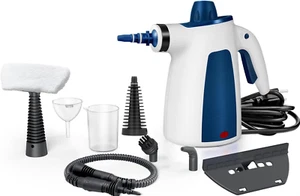 Handheld Pressurized Steam Cleaner, Multi-Surface Steamer with 9 PCS Accessories - Picture 1 of 12