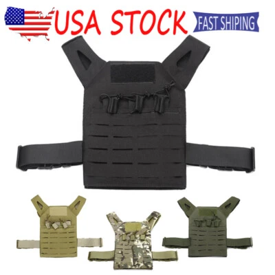 Kid Hunting Vest Tactical Molle Children CS Vest Outdoor Military Equipment