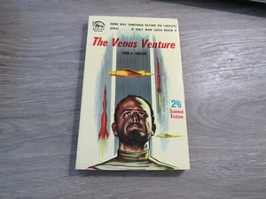 THE VENUS VENTURE BY JOHN E. MULLER RARE BADGER BOOKS UK PULP SCIENCE FICTION PB - Picture 1 of 5