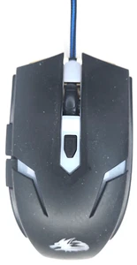 Rocksoul Black & Grey Wired Mouse Model #:RSMS-00115 Rating 5V-100mA - Picture 1 of 5