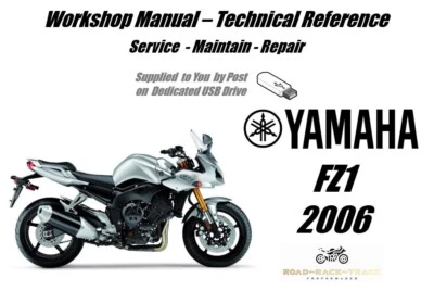 Yamaha FZ1-S FZ1 Service Repair Workshop Manual USB  2006 - Image 1 of 4