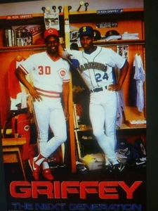 Poster "Griffey the Next Generation" 1989 della stagione Rookie di Griffey Jr, 24x36 - Foto 1 di 5