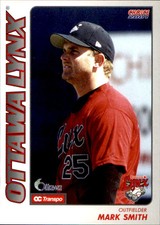 2001 Ottawa Lynx Choice #6 Mark Smith Arcadia Pasadena California Baseball Card