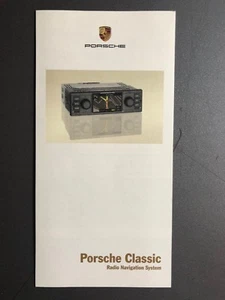 2016 Porsche Classic Navigation System Showroom Sales Folder RARE!! Awesome L@@K - Picture 1 of 3