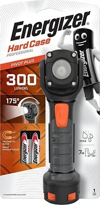Energizer Hardcase Pivot LED Torch Water & Impact Resistant 300 Lumens - Image 1 of 4