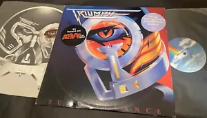 TRIUMPH Surveillance Lp MCA-42083 1987 gold PROMO stamp & hype / plays NM - Foto 1 di 5