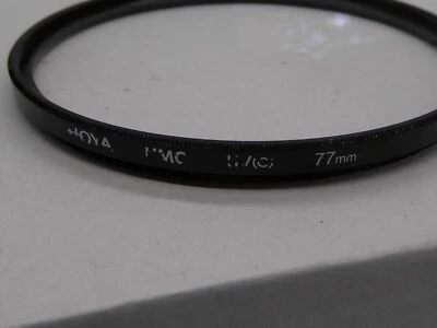 Hoya HMC Multi Coated UV Filter 77mm  uv ( 0 ) ( o ) excellent condition - Image 1 of 2