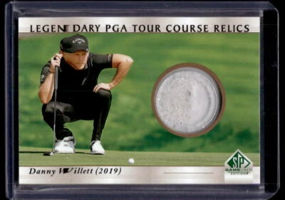 Danny Willett Upper Deck SP Game Used Bunker Sand - Image 1 of 2