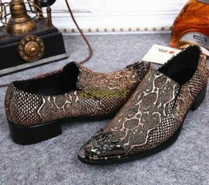 mens leopard print dress shoes