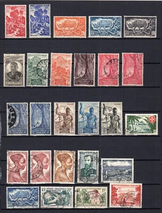 Colonies Françaises A.E.F. un lot de 25 timbres /TE4591 - Picture 1 of 1