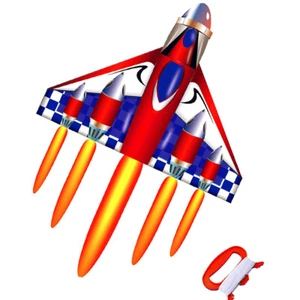 Aquilone Aereo Con Manico E Linea Buona Fabbrica Volante Outlet per Bambini E Adulti - Foto 1 di 5