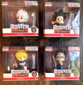 HUNTER X HUNTER METALFIGS 2.5" KILLUA, LEORIO, GON, KURAPIKA Diecast Figures NEW - Picture 1 of 1